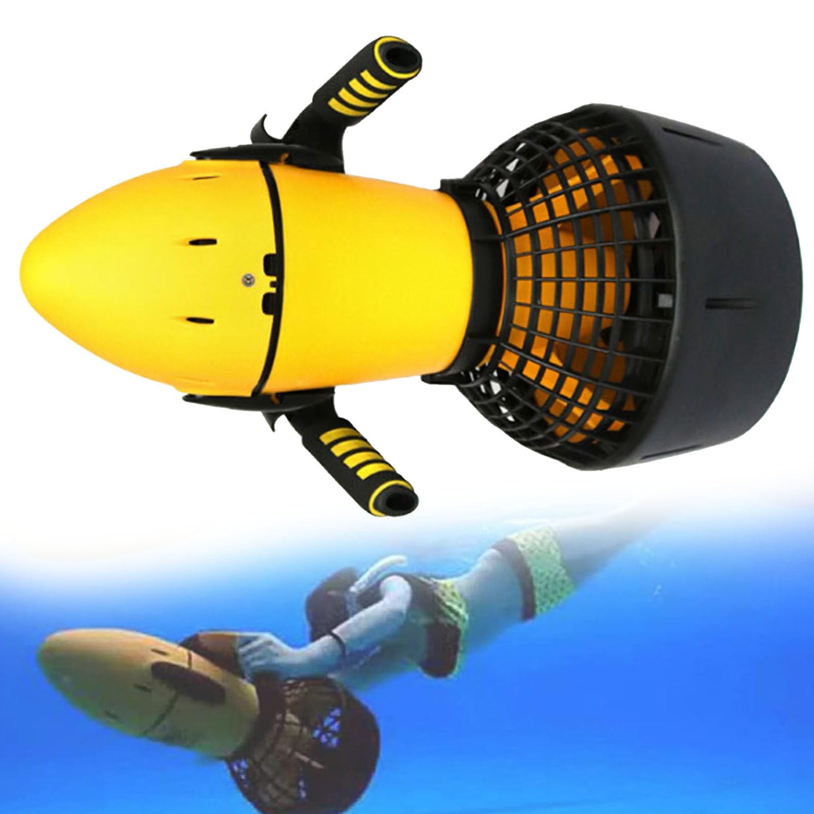 XCSCUK Underwater Scooter, 330w Electric Propeller Sea Scooter,for Adults, Perfect for Diving and Swimming
