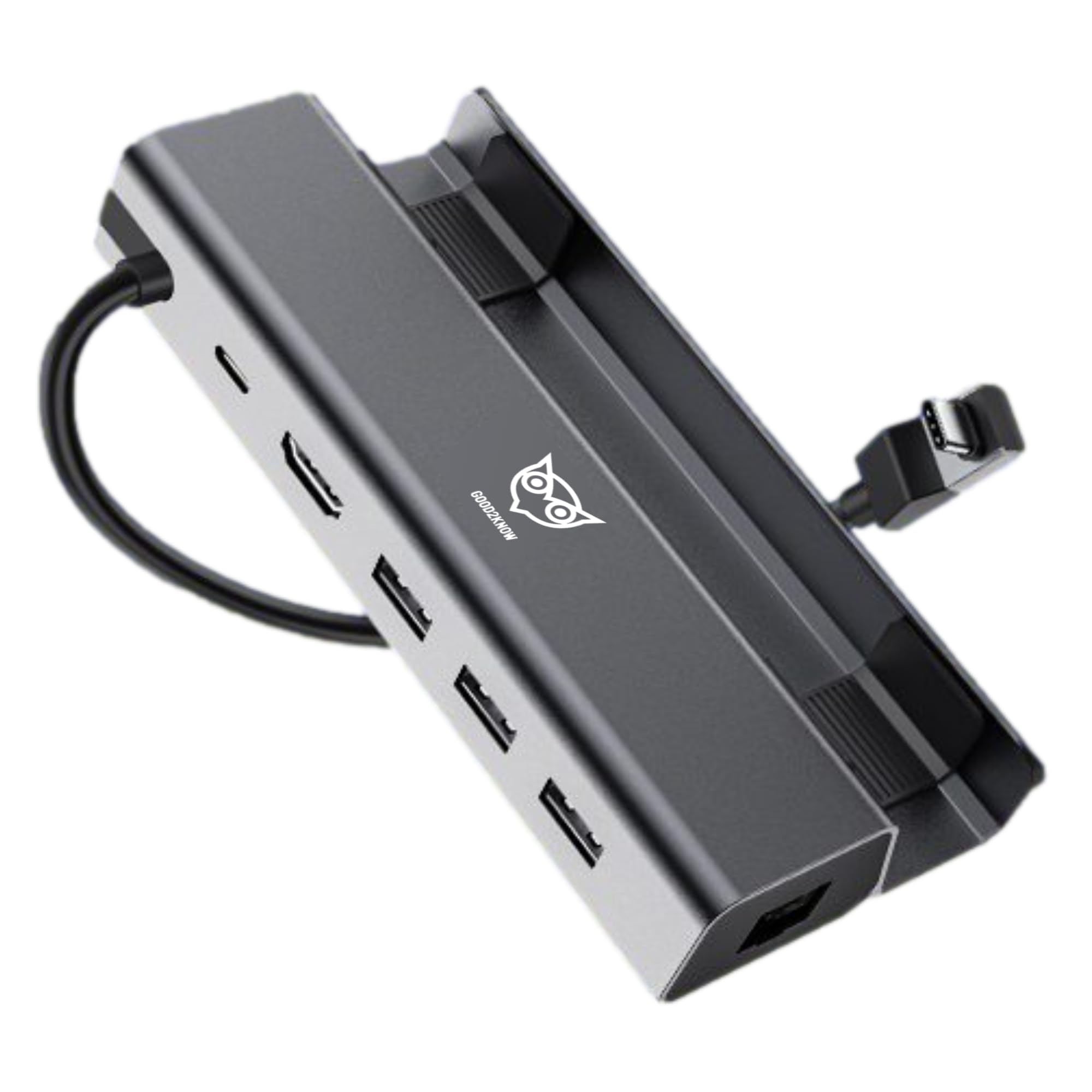 Good2know Steam Deck Dock - Docking station multifunzione per console Valve Steam Deck, switch, ipad - 6 in 1-4k hdmi - Ethernet - PD