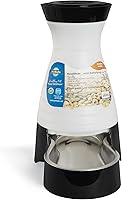 PetSafe Healthy Pet Food Station Medium Gravity Feeder for Cats & Dogs - 4lb Kibble Capacity, Easy Clean, No Electricity