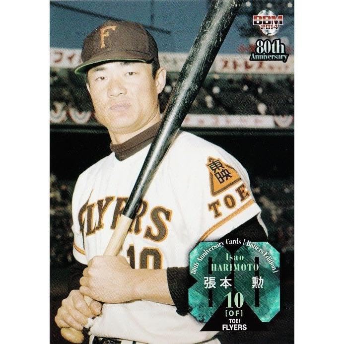 Amazon.co.jp: 東映フライヤーズ 張本勲 選手 背番号10 復刻 