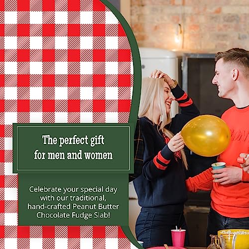 Valley Fudge, Peanut Butter Chocolate Slab, Fresh Artisan Fudge, Real Butter, Bulk Gourmet Candy, Birthday, Thank You, Housewarming Gift, 6 Pounds #TOP2