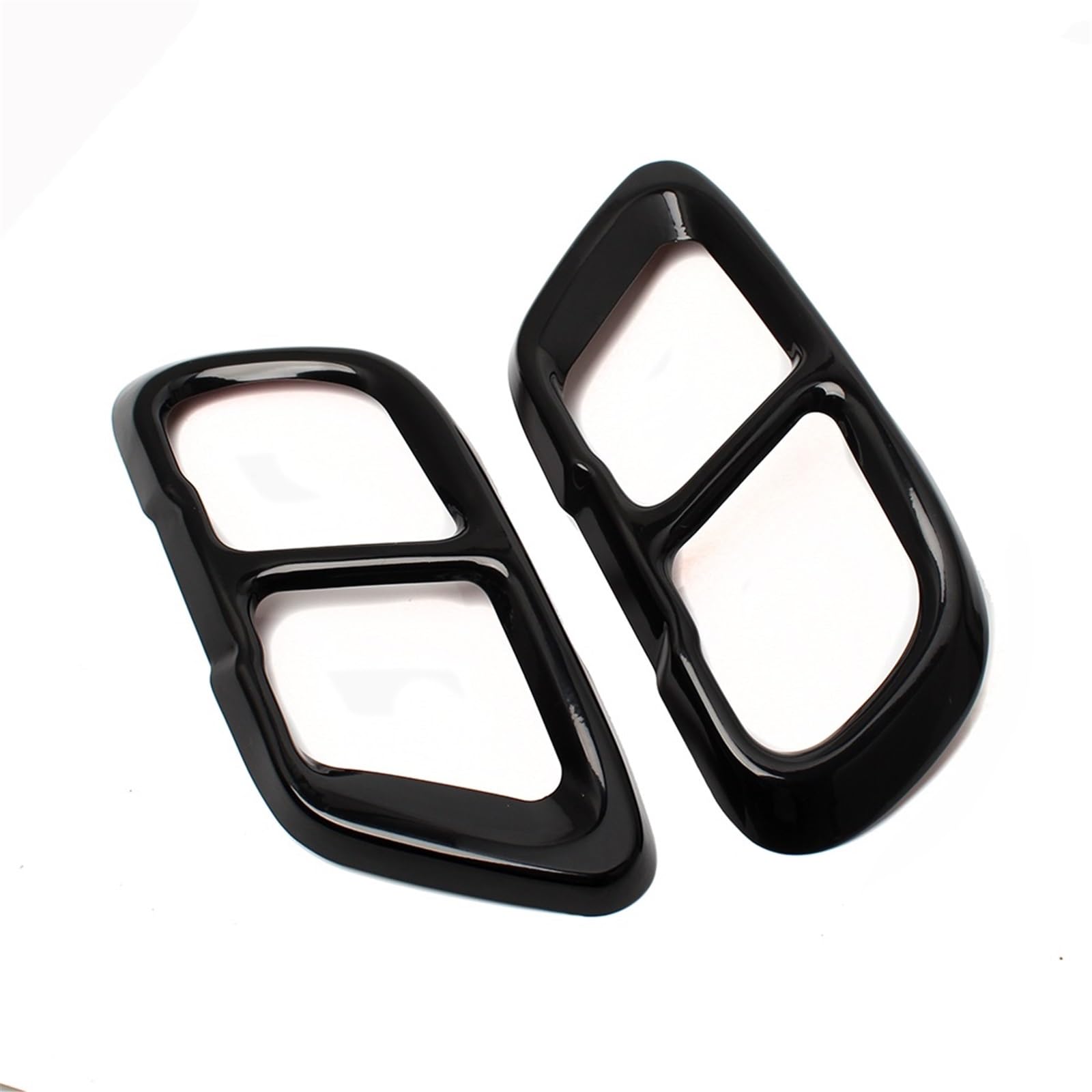 Silenciador de escape for coche, cubierta de tubo de escape, puntas de garganta, compatible con BMW X5, G05, X6, G06, X7, G07 (2019-2025), accesorios de decoración for automóviles.(Silver)