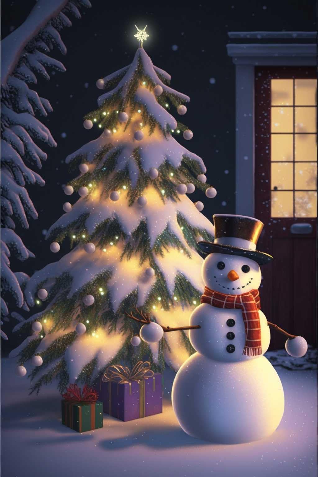 Christmas Wooden Puzzles for Adults,The Snow-White Christmas Tree and Snowman Jigsaw Puzzles 500 Pieces,Educational Toys DIY Collectibles