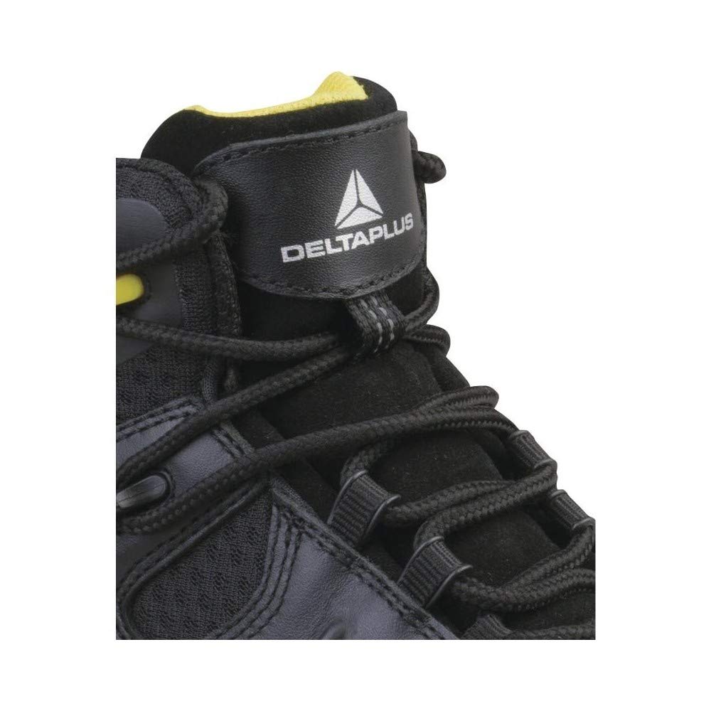 Delta Plus TW402S3NO44 - Botas altas de piel (5 unidades, S3 HRO HI CI SRC, talla 44), color negro