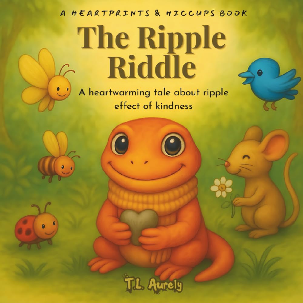 The Ripple Riddle: A Heartwarming Tale About The Ripple Effect of Kindness (Heartprints & Hiccups)