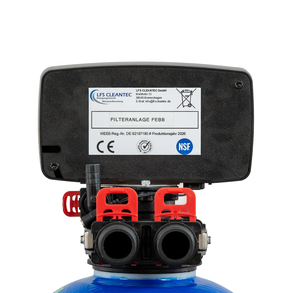 FILTRO FERRO FEBB - Impianto di sbrinamento per acqua di pozzo FEBB 30 BIRM, set di collegamento