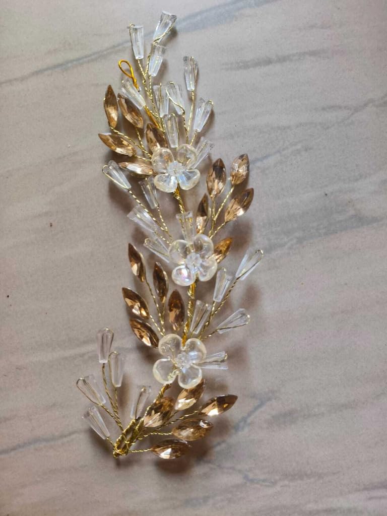 Devihevan Neokaite Tiara Hair Accessory Set for Women and Girls | Multicolor Decorative Hair Accessories | Stylish Crown Hair Set for Party Wedding Birthday Festive and Princess Hairstyling-image-28