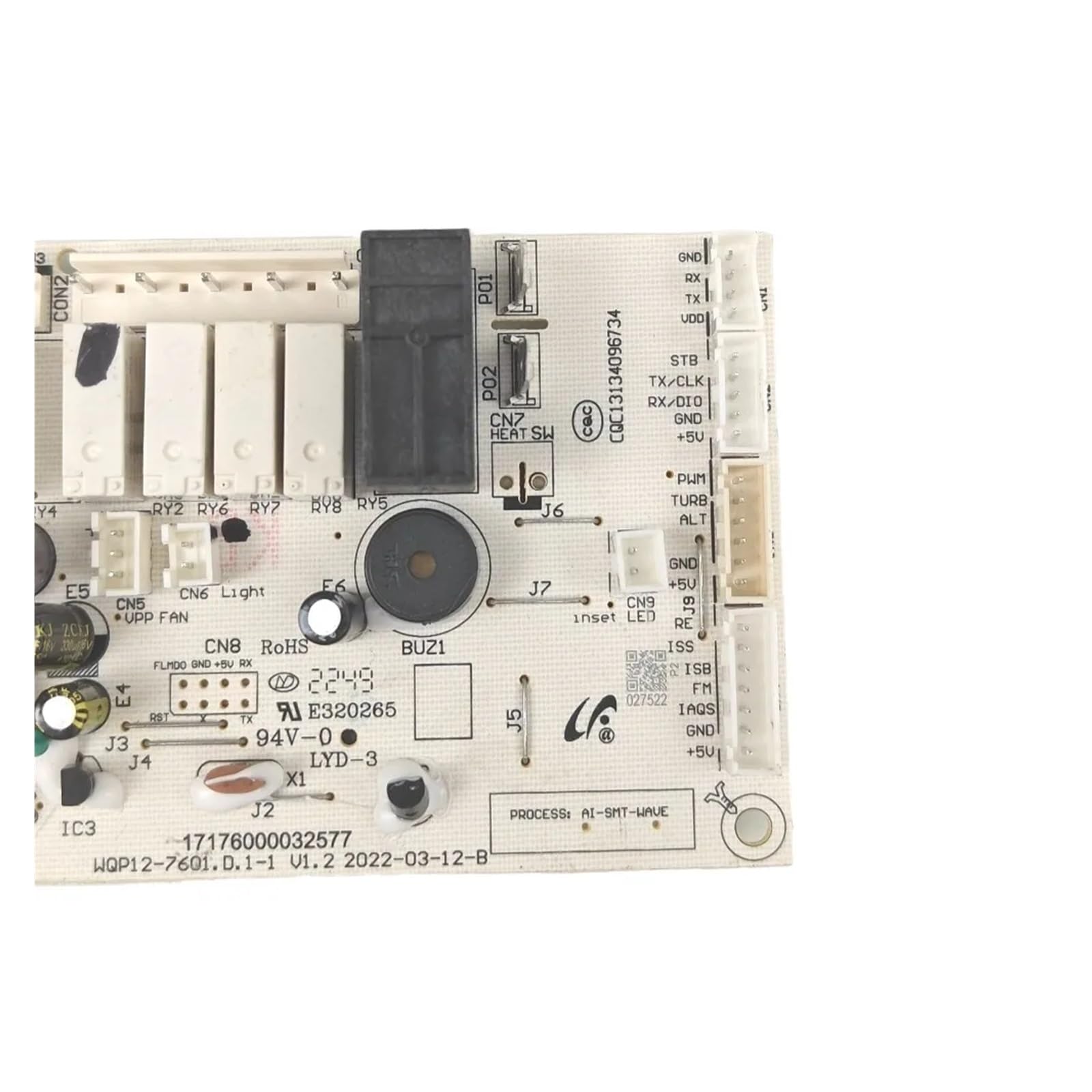 Compatible for Midea, WQP12-7601.D.1-1 17176000032577 Placa Base for Lavavajillas Placa De Control De Computadora Piezas De Repuesto Componente De Accesorios