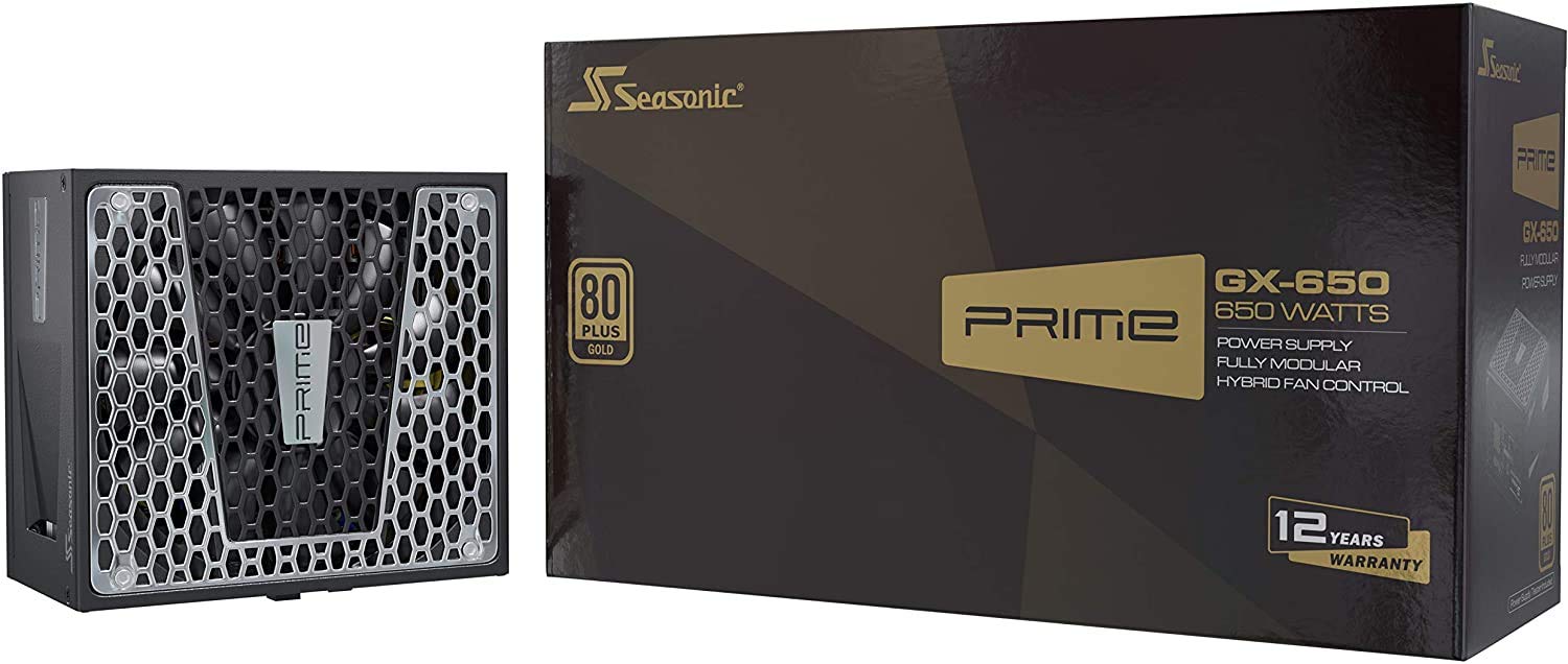 SeasonicPrime GX-650 Fully Modular PC-Power Supply 80PLUS Gold 650 Watt
