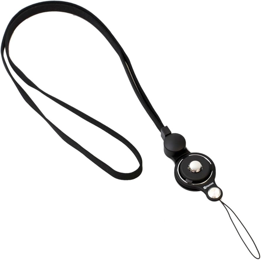 Amazon | [ハミィ] HandLinker Putto ネックストラップ (ブラック