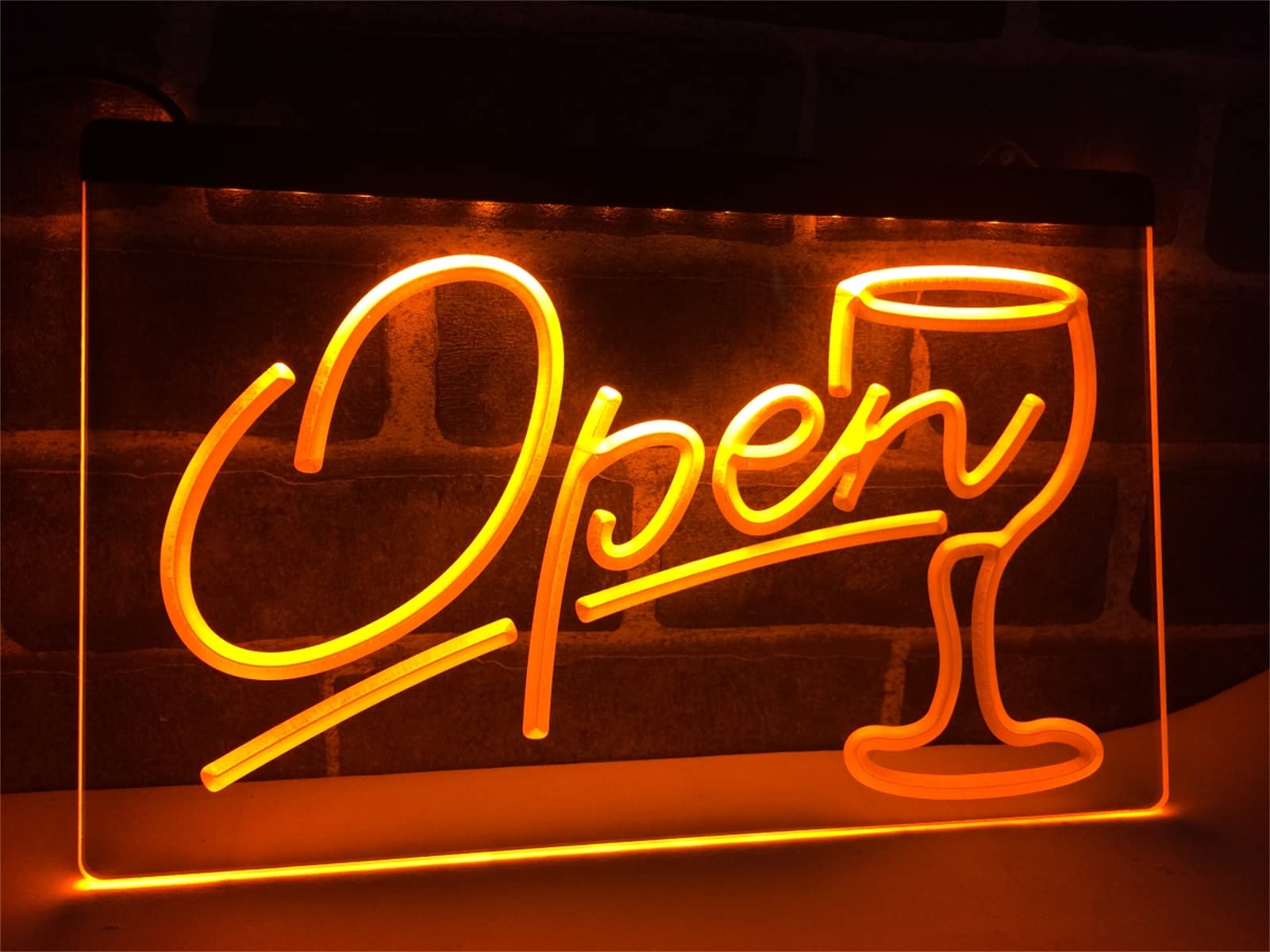 Niestandardowy neon LED do winiarni, podświetlany przez USB wyświetlacz 3D neony do lampek nocnych do dekoracji ścian pubów,Rgb,40x30cm