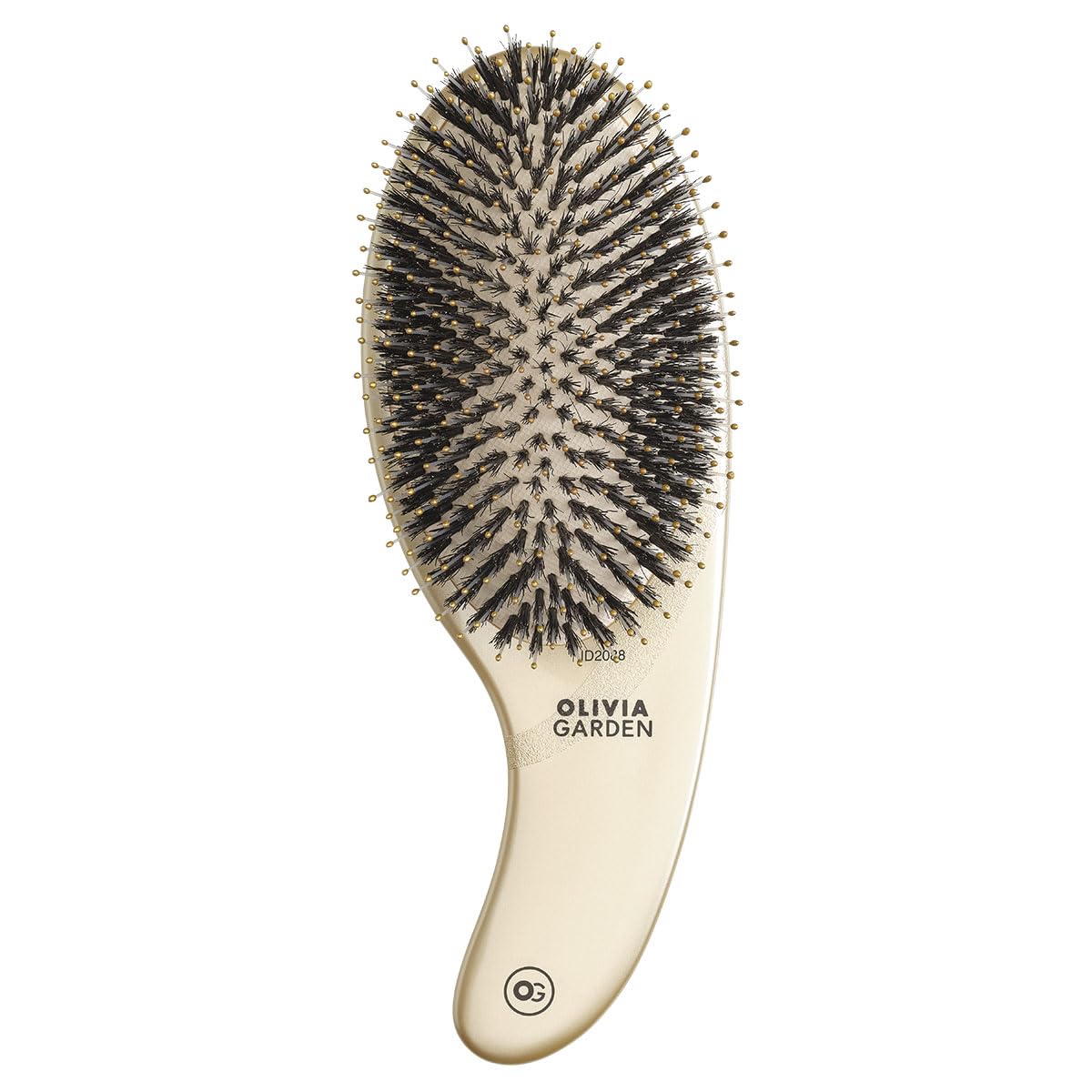 OLIVIA GARDEN Expert Boar & Nylon Bristles Care & Style - złoto