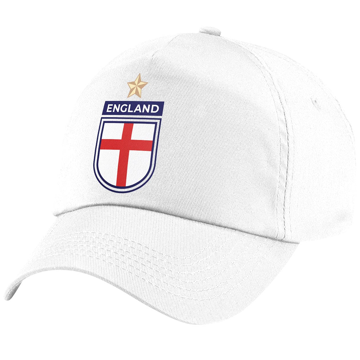 Footeez White Kids England Football Cap (, One Size)