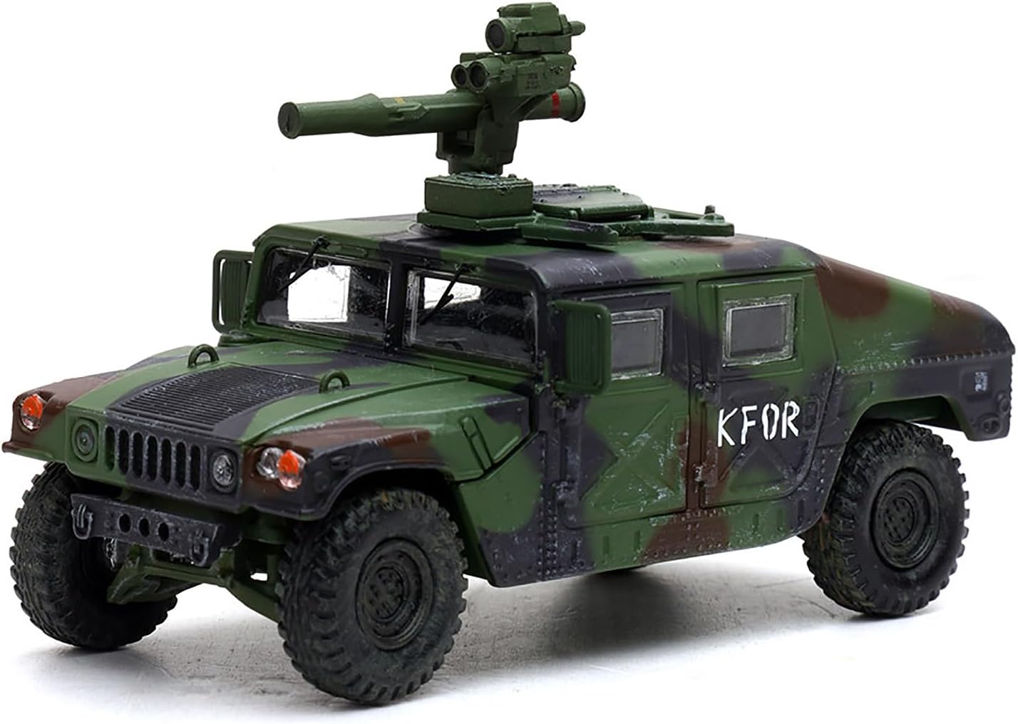 M1046 Tow Missile Carrier Green Camouflage 3rd Battalion, 8th Marine Regiment, Kosovo Force (KFOR) (1999) "Military Miniature Series 1/64 Diecast Model by Panzerkampf 12501AB