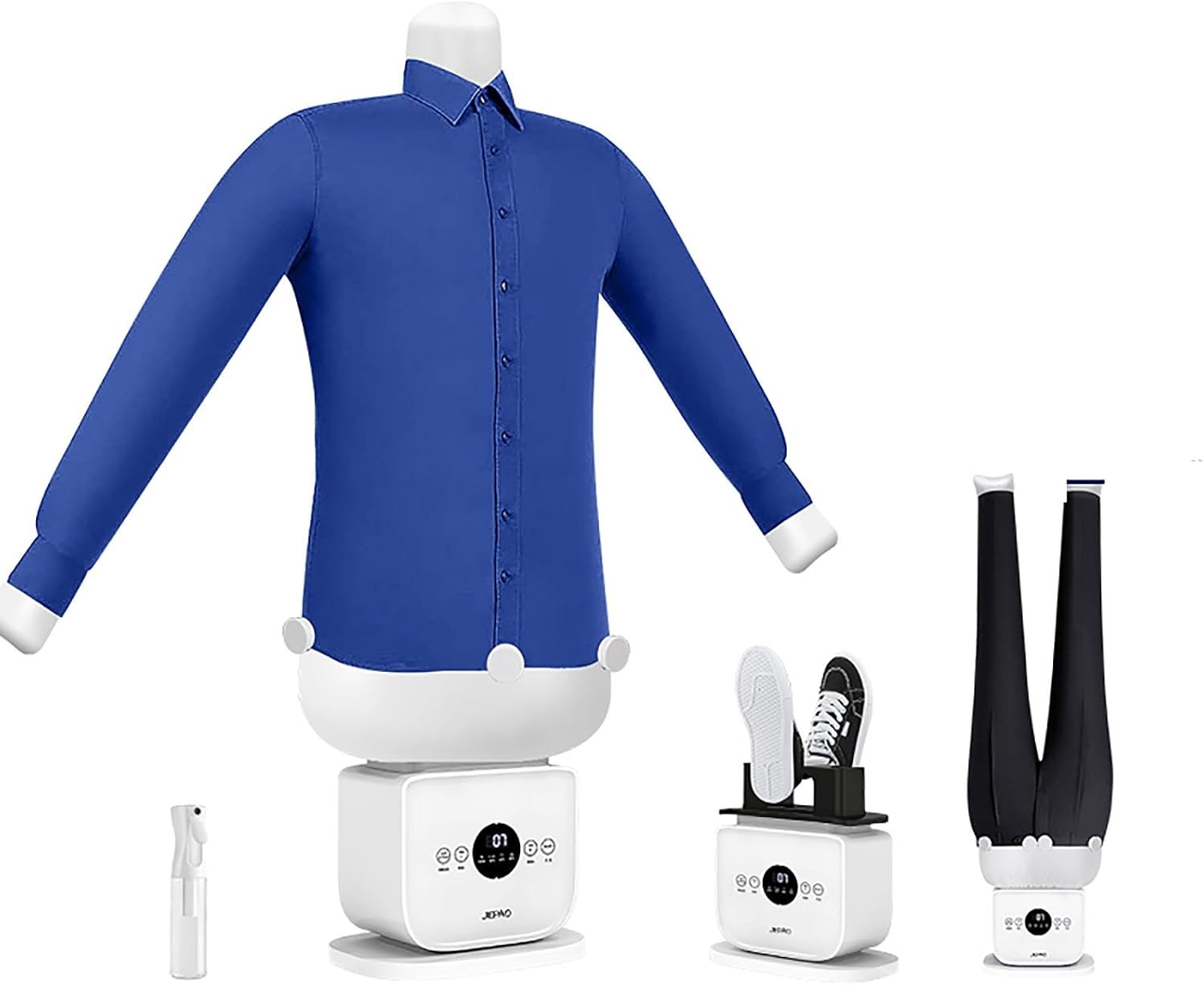 Automatic Ironing Machine for Home, Clothes Dryer and Hands Free Wrinkle Remover, Temperature Control, Reduces Daily Workload and Stress, 8 Minutes Quick Ironed Dry