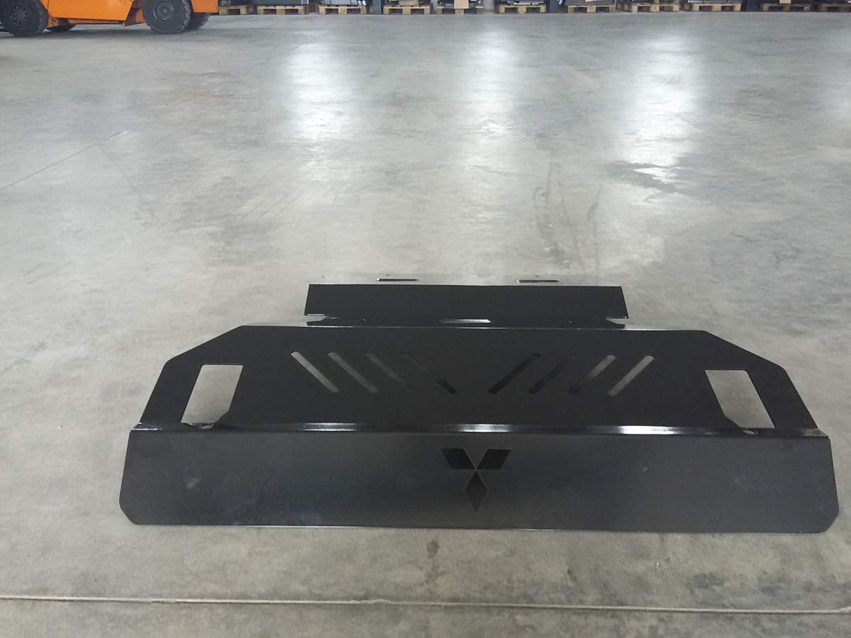 compatibile con Piastra paramotore di acciaio Mitsubishi Pajero 3 (V60, V70) (1999-2007)