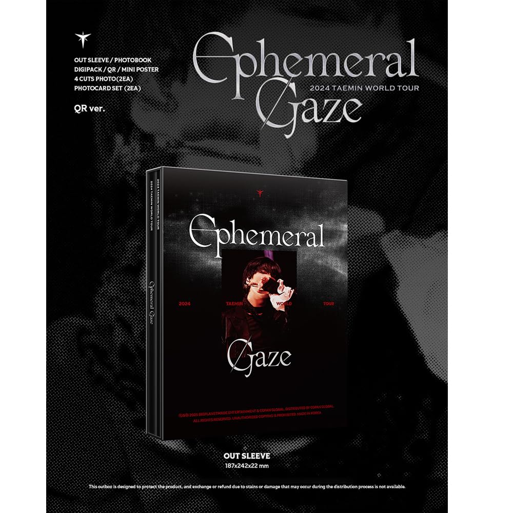 [+WITHMUU POB] TAEMIN (SHINEE) - World Tour [EPHEMERAL GAZE] IN INCHEON QR