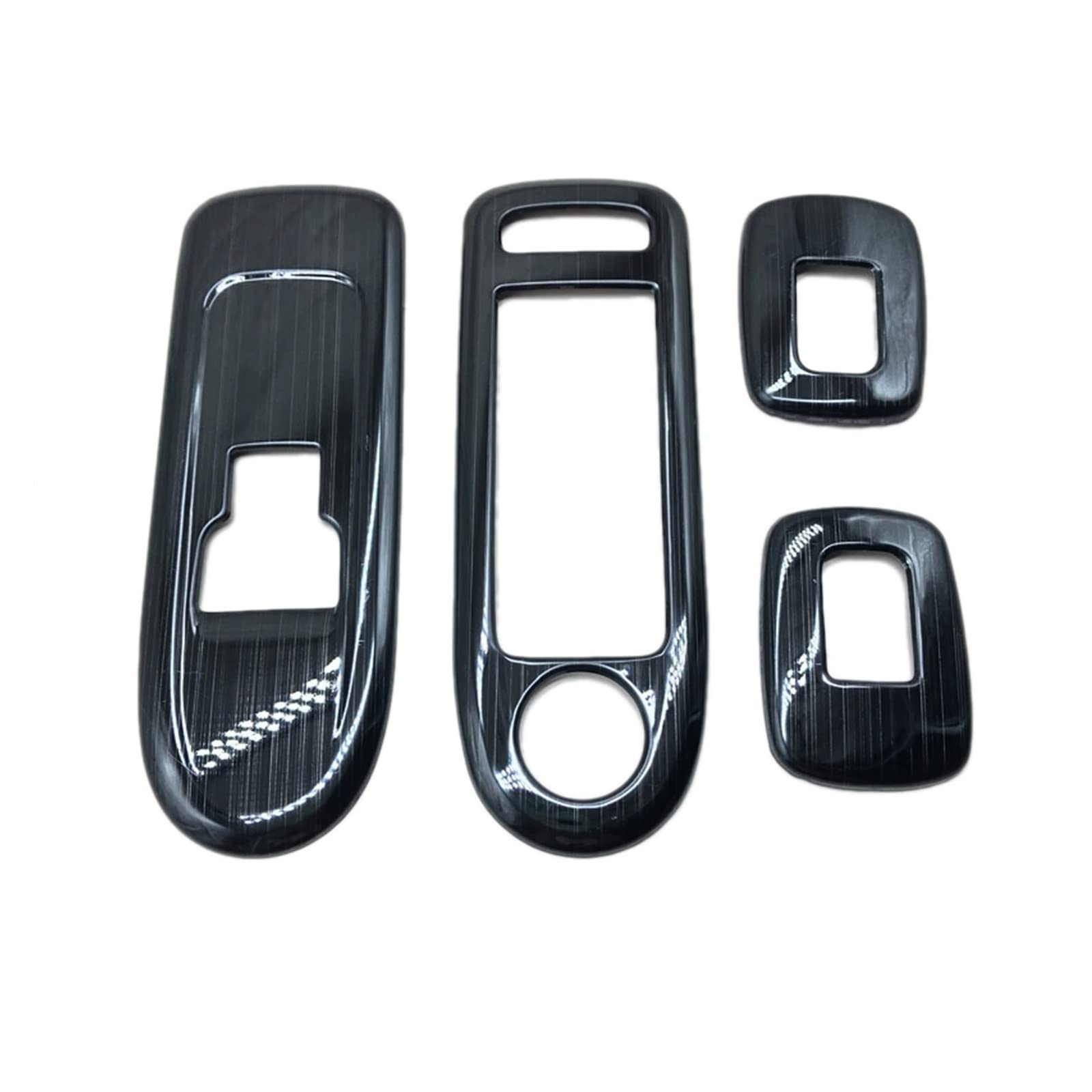 Interruttore Alzacristalli 4Pcs Car Door Window Bracciolo Interruttore Pulsante Pannello Trim Modificato per Peugeot 508 Pulsantiera
