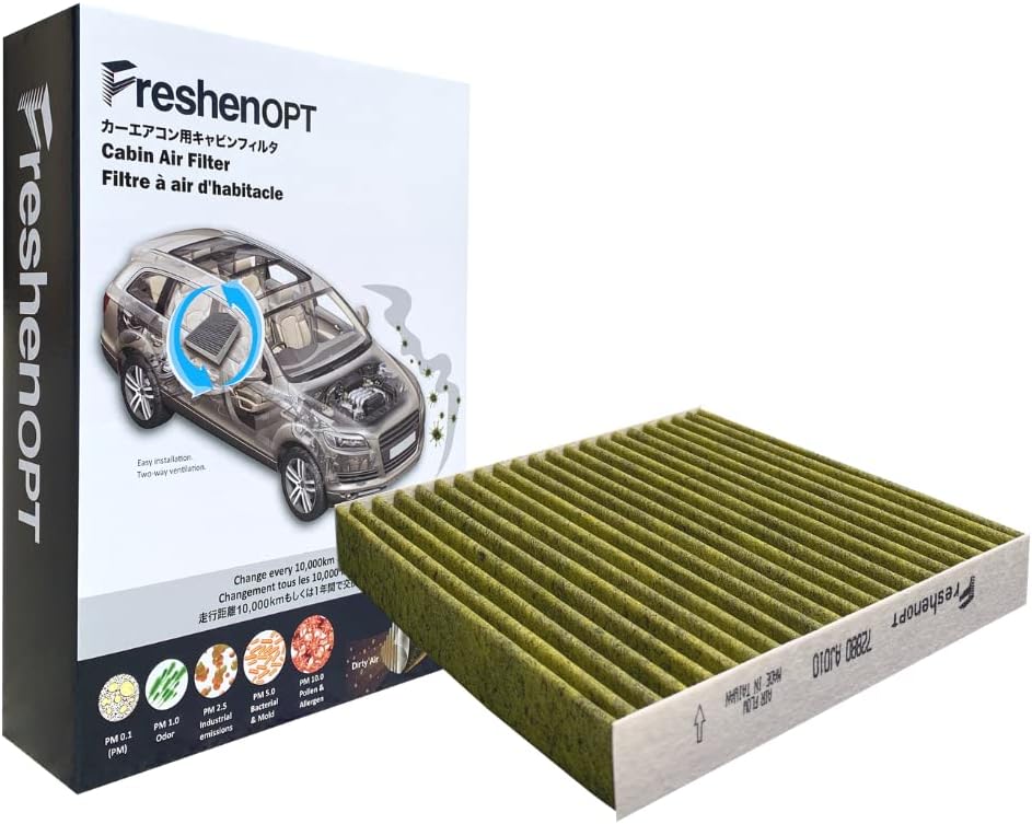 FreshenOPT (F-3193C) Cabin Filter Fit for Lexus GS F, GS300, IS300, IS200t, IS350, RC F, RC300 [8713930100]