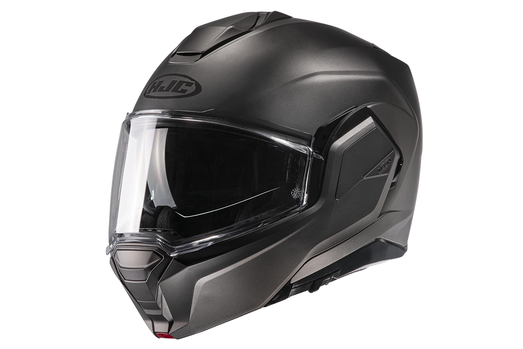 HJC - Kask motocyklowy - HJC i100 półmatowy tytan/półpłaski tytan