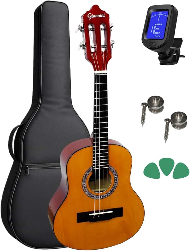 Kit Cavaco Acústico Giannini Cs14 C/Capa Palhetas Afinador