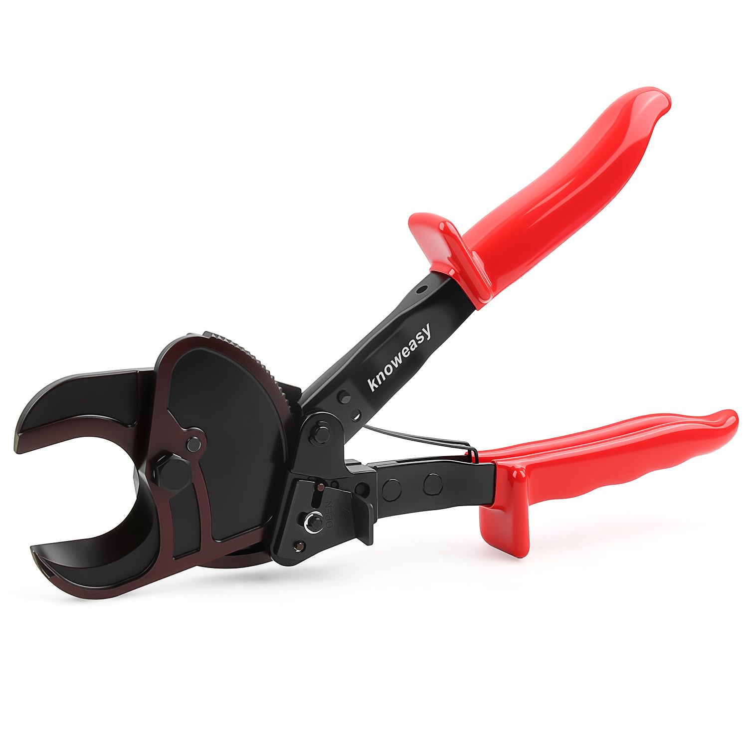 Knoweasy 325C Upgraded Ratcheting Cable Cutter for Aluminum and Copper Wire