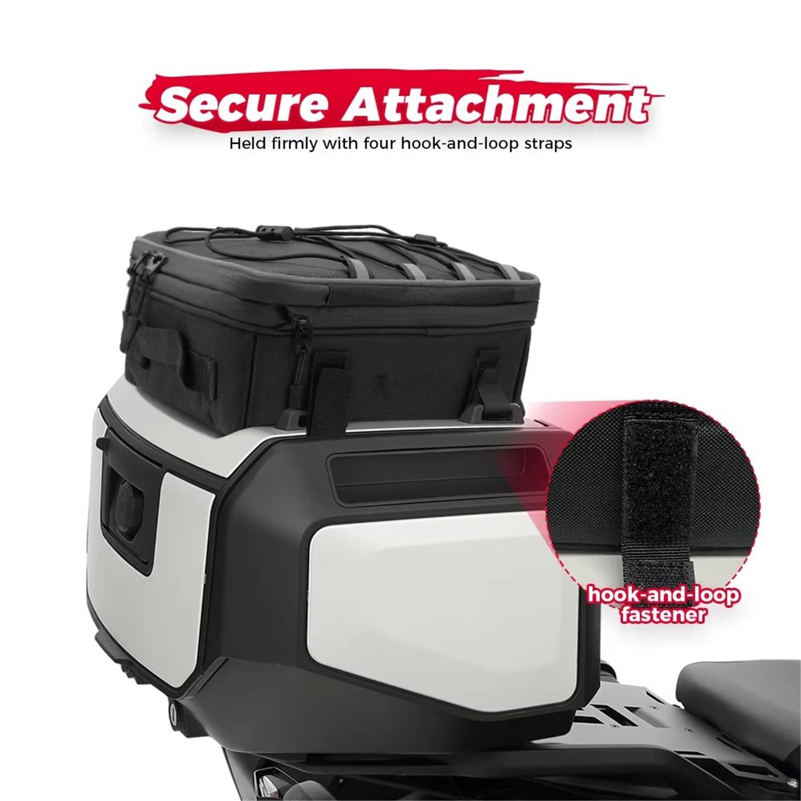 Viaje Moto Bolsa Trasera Para R1300GS Bolsa Protectora Maleta Superior Kit Herramientas Impermeable Para R 1300 GS Para R1300 Y ADV 2023-2024