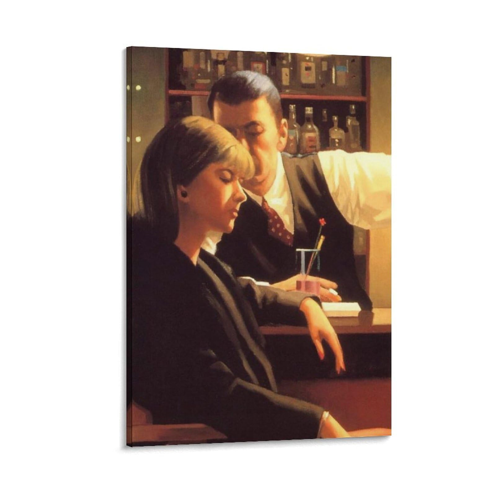 Between Darkness And Dawn by jack_vettriano Wall Art Prints Poster Wall Art Poster Prints Home Decor Picture Canvas Painting Posters 12x18inch(30x45cm)