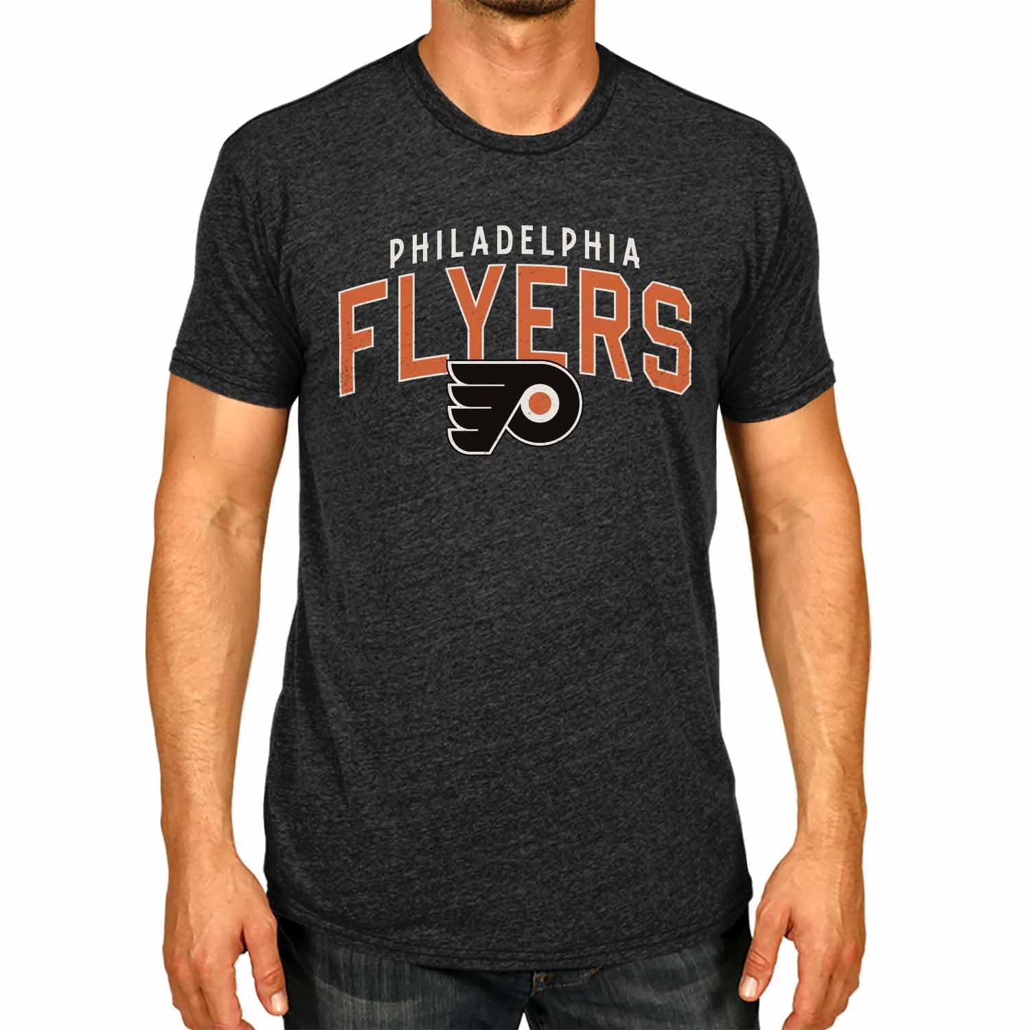 Wright & DitsonNHL Adult Powerplay Heathered Unisex T-Shirt - 100% Cotton - Tagless and Comfortable