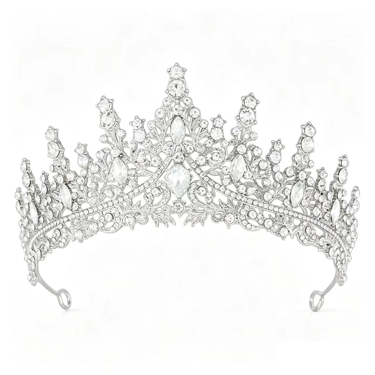 New Wedding Headpiece for Bride Bridal Crown Rhinestone Crystal Headgear