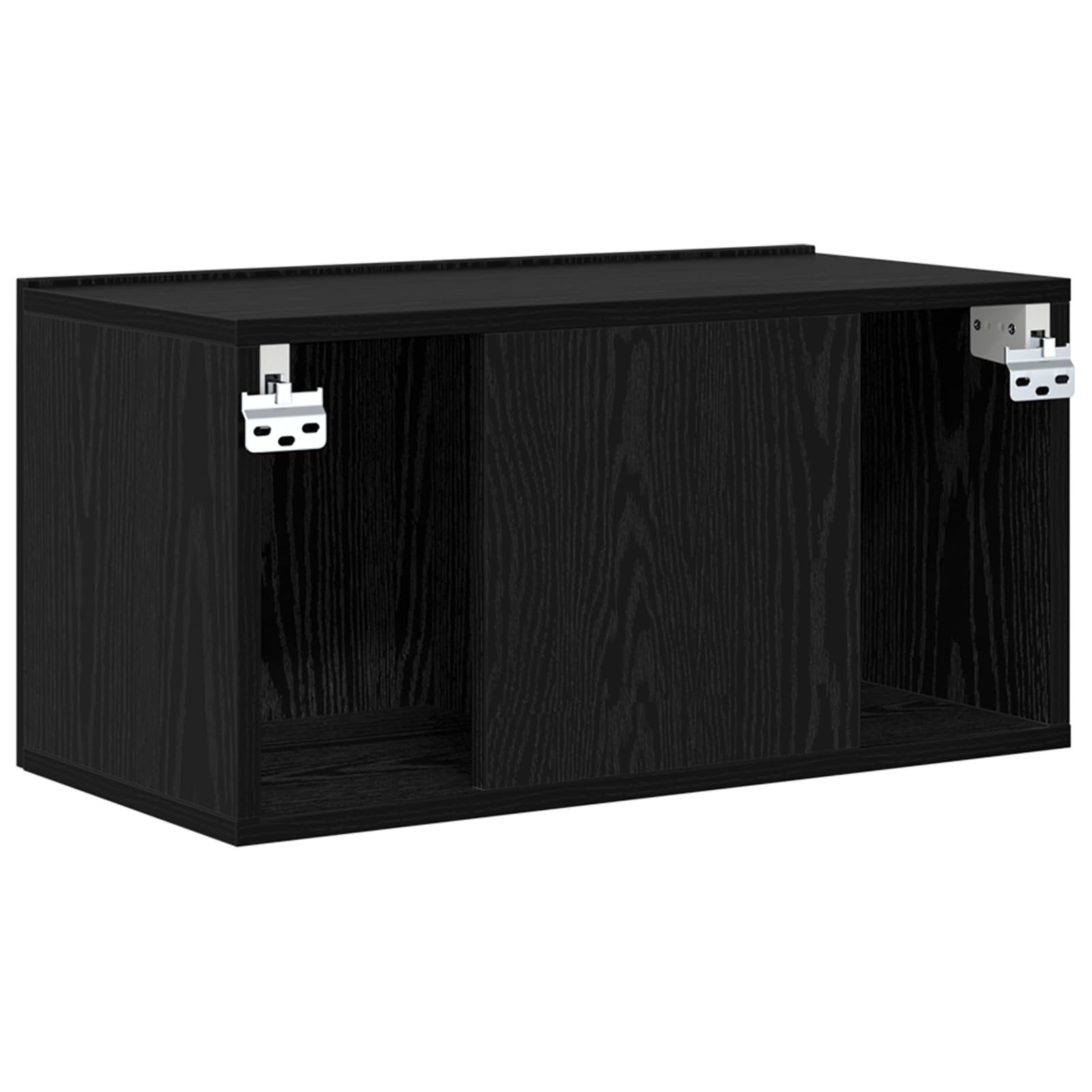 Gecheer TV-Schrankset Schwarzeiche Holzwerkstoff Mittel TV-Schrank, Moderne TV Lowboard Fernsehschrank für Home-Cinema Gamerzimmer Wohnungen Büro875170