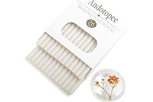 Translucent Wax Seal Sticks for Elegant Envelope Sealing