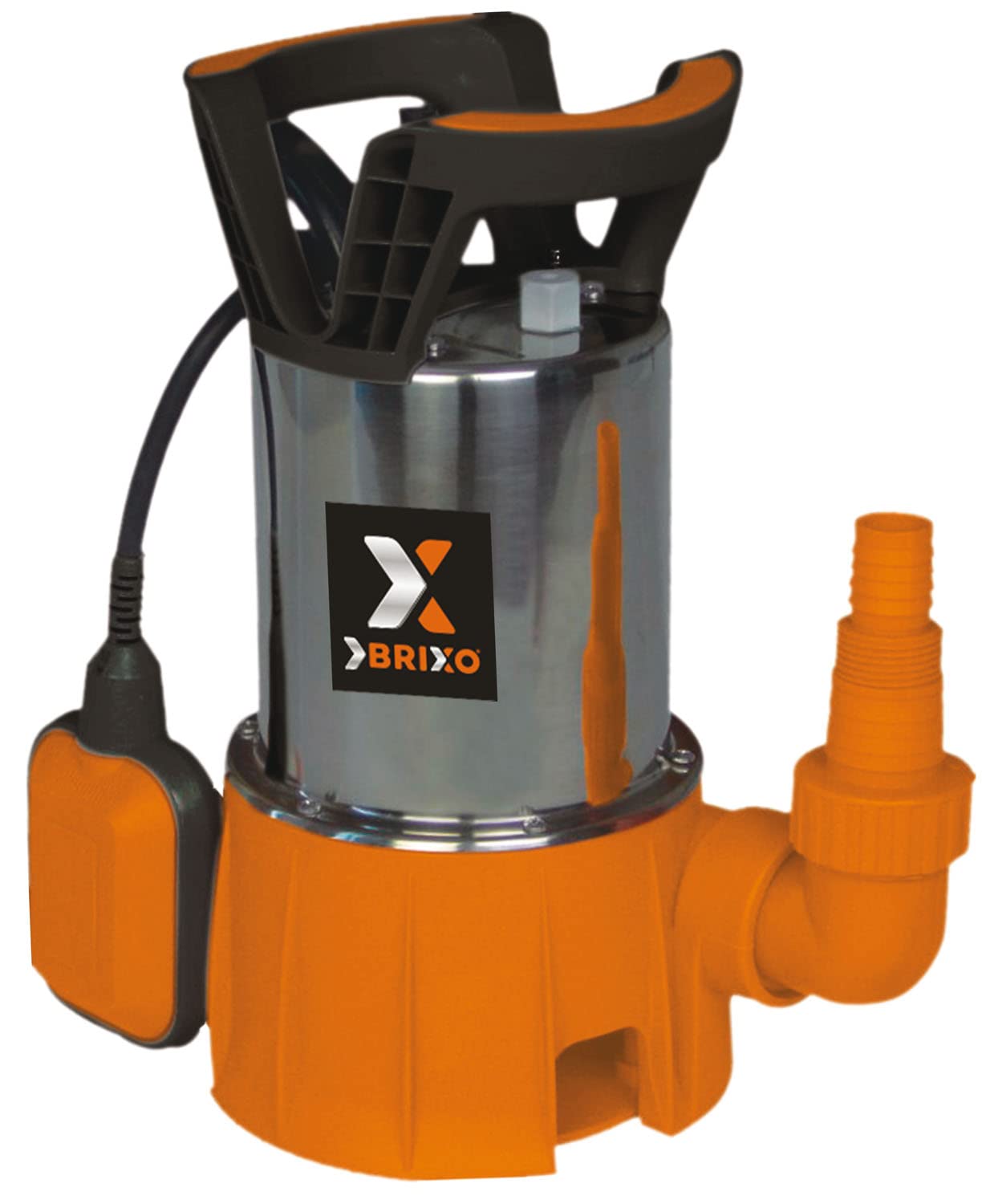 BRIXO Pompa ELETTROPOMPA SOMMERSA A Immersione 8MT Under Black ACQUE SPORCHE - 750W -
