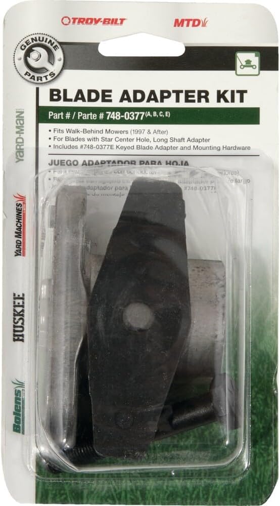MTD Genuine Parts Lawn Mower Blade Adapter Kit for Mowers 1997 and After
