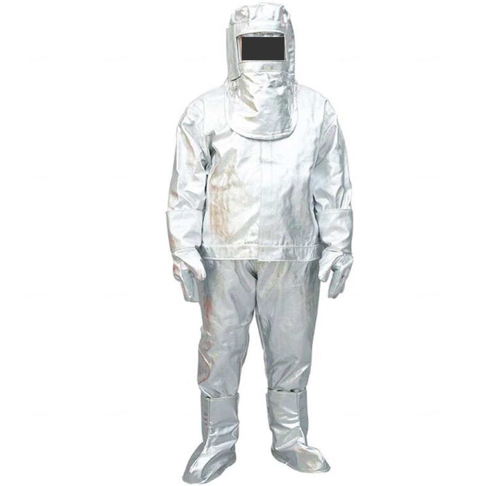 Traje Protección contra Incendios, Uniforme Bombero Resistente A Radiación Térmica con Reflectividad Radiación Calor