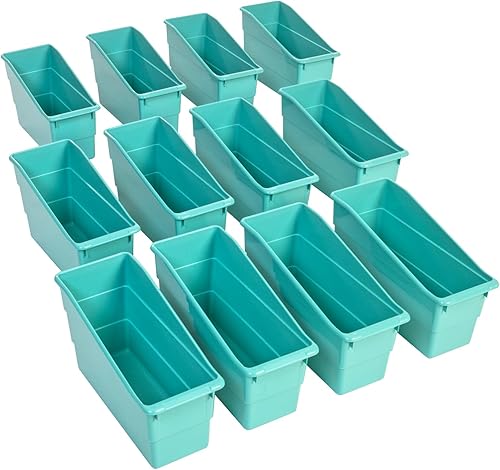 Miniatura 18 de Really Good Stuff Soportes duraderos para libros y carpetas, Riverside 12 unidades Riverside (Riverside)