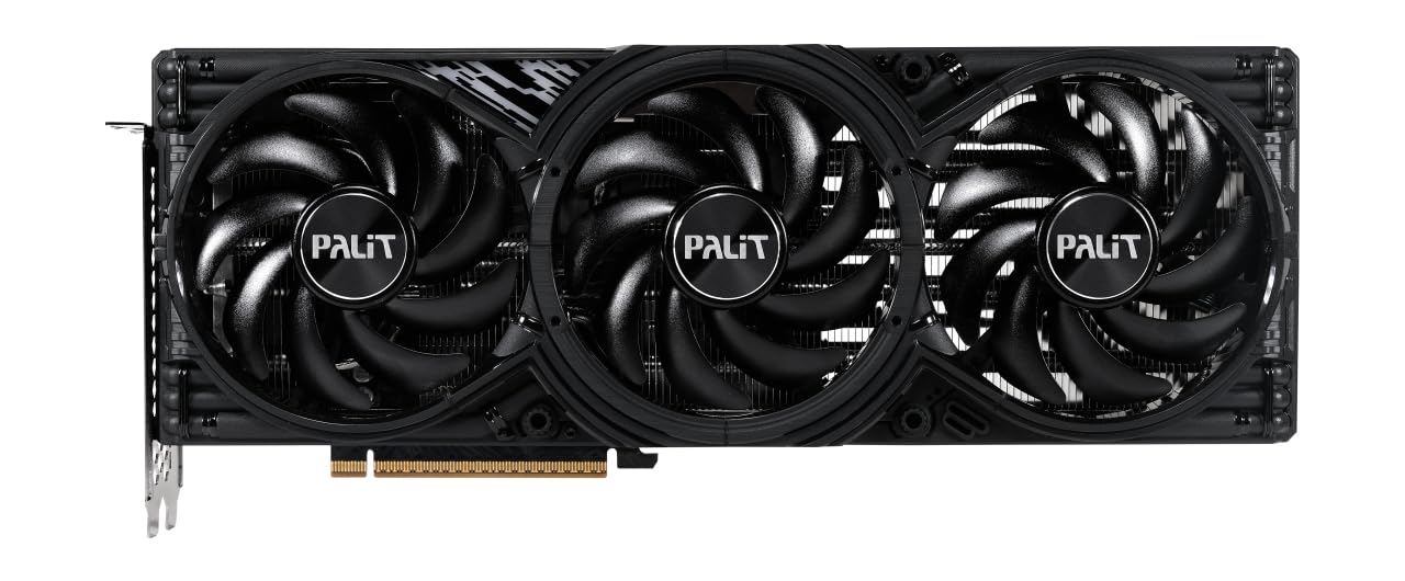 PALIT NVIDIA GeForce RTX 5070 Ti GamingPro-S 16GB GDDR7 Ray-Tracing Graphics Car