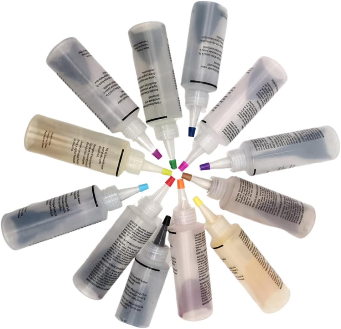 Gadpiparty DIY Tie Dye Kit Solid Pigments for Cotton Shoes Dresses Tie Dye Party Supplies