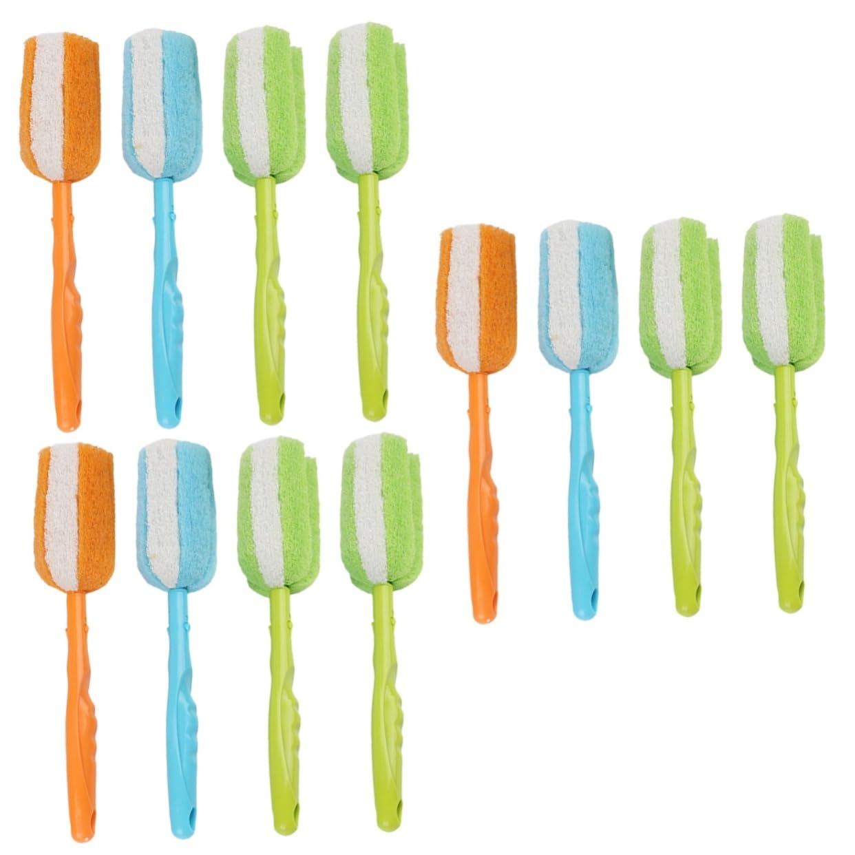 VALICLUD 3 Set Spazzole Per Bottiglie E Tazze Spazzole Multi Per Cucina Design Appeso Per Contenitori Colore Casuale 4 Pezzi*3
