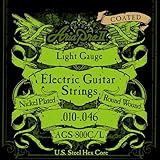 AriaproII アリアプロII エレキギター用コーティング弦 ニッケル ライト AGS-800C L