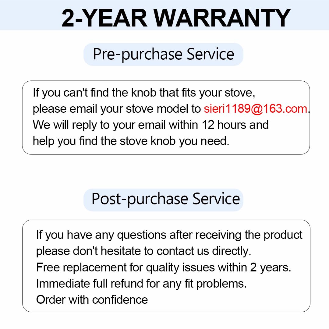 Sieri W11022718 knobs for Whirlpool WFE505W0JZ WFE505W0JV WFE535S0JV WFC150M0JB WFC150M0JS WFC315S0HS WFC315S0JB WFE320M0JB Electric Stove Replace W11158169.Please Check Fig.2 Before Ordering (4 PCS)