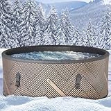 BRAST Whirlpool aufblasbar MSpa Frame Mono Eco für 6 Personen |...