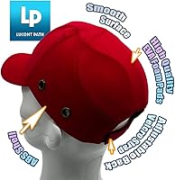 Vista 9 de Red Baseball Safety Bump Caps Helmet Hard Hat Head Protection Caps for Men and Women