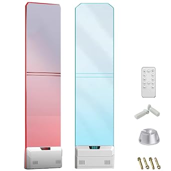 AM 58KHZ EAS Security System, Antitheft Alarm Systems, Retail Anti Theft Equipment, Acrylic Material, Audible and Visual Alarm, for Clothing Stores and Supermarkets
