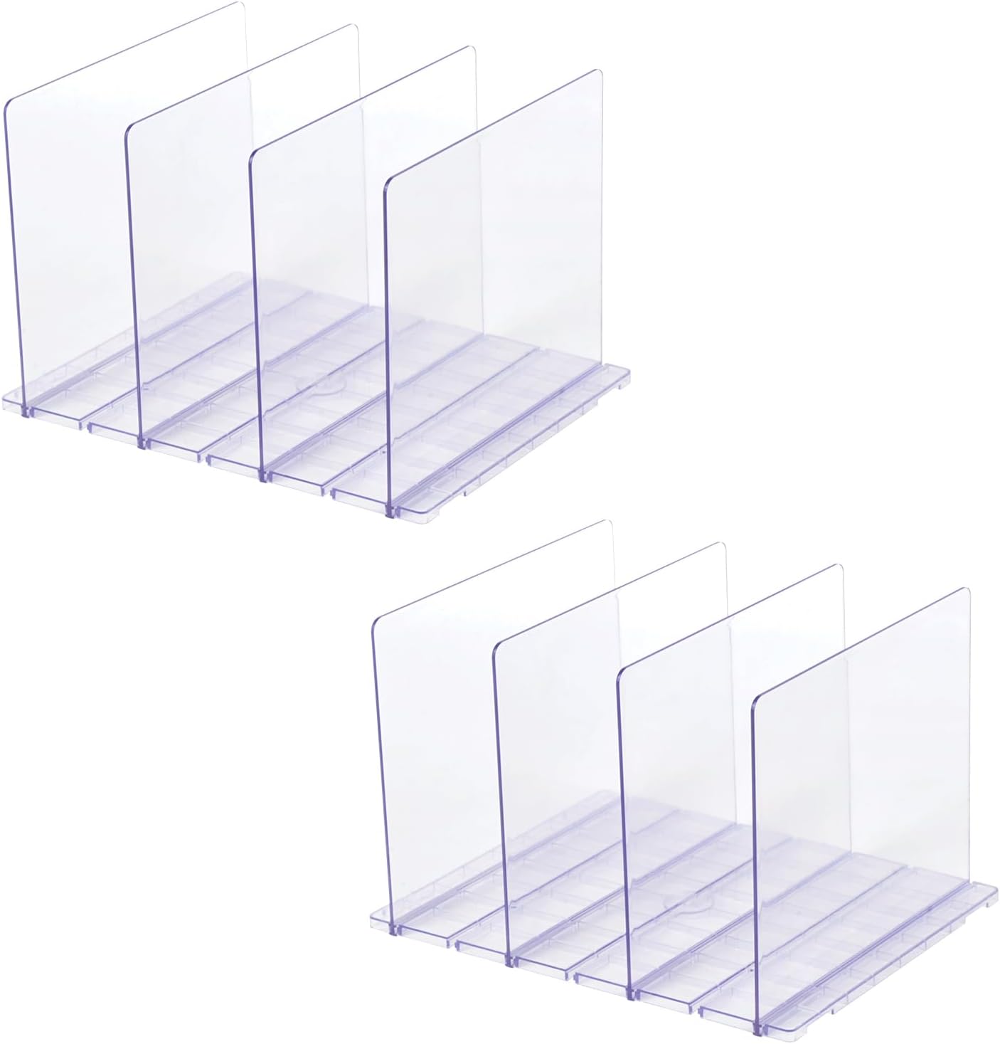 Hivexagon Plastic Shelf Dividers, Closet Separators, Shelf Separator