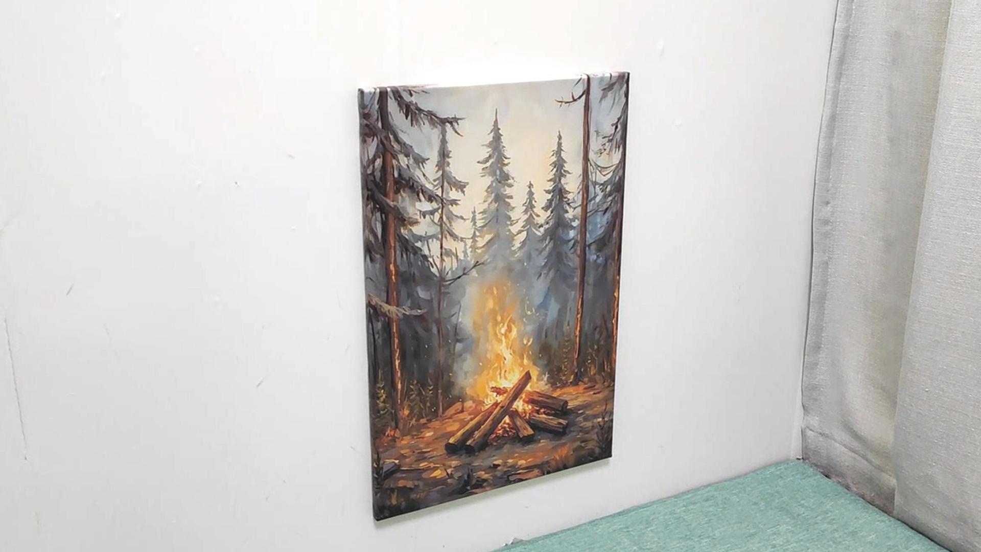 139CY-GQ-Camping Campfire Home,Kitchen, Home Décor Products, Photo