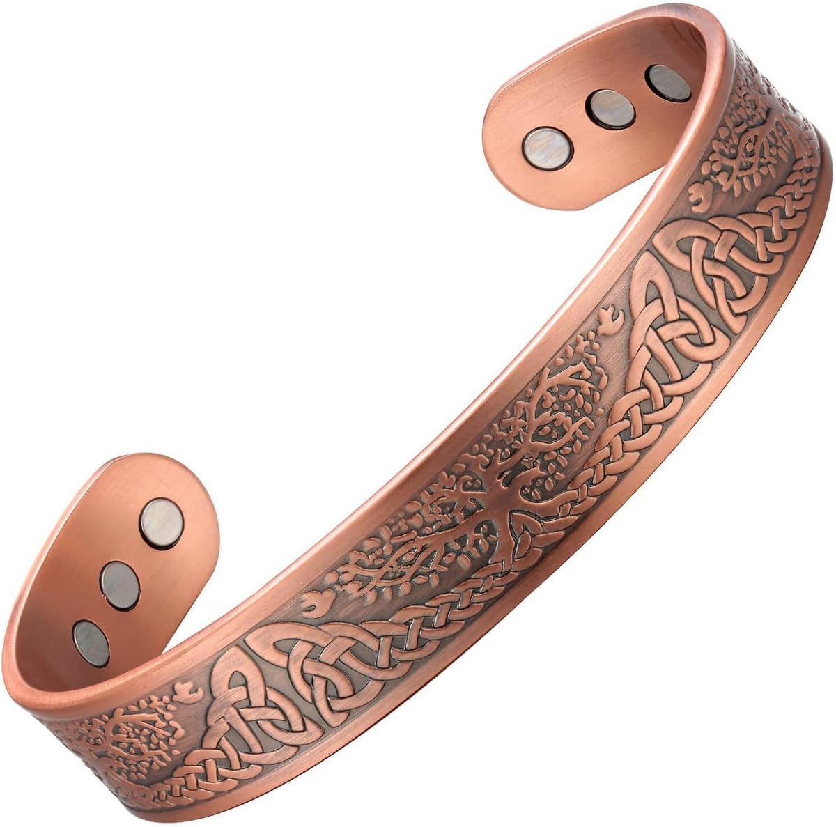 See full amazon price history chart for EDMIRIA Copper Bracelet For Men Women, 99.99% Pure Copper Magnetic Bracelets, Magnetic Copper Bracelet, 100% Solid Pure Copper, with 6 Strong Magnets Adjustable Cuff Bangle Jewelry Gift EDMIRIA Copper Bracelet For Men Women, 99.99% Pure Copper Magnetic Bracelets, Magnetic Copper Bracelet, 100% Solid Pure Copper, with 6 Strong Magnets Adjustable Cuff Bangle Jewelry Gift (B0D6NP2DQP) Amazon Price History, Amazon Price Tracker