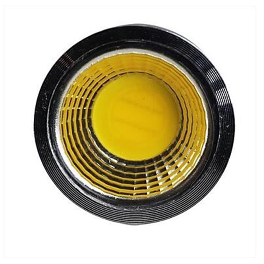 Illuminazione KJXP, Confezione da 10, faretto LED COB AC220V GU10 3W/5W/7W lampadina COB dimmerabile faretto a LED(Warm White,7W)