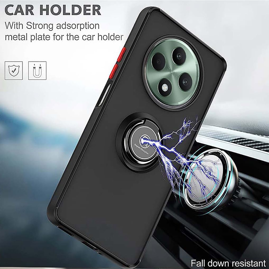 ILING Trasparente Case For OPPO Reno 12F 4G / OPPO Reno 12 FS 5G (Reno12 F 5G), 360° Full Body Protection Shockproof Cover With Built-in Screen - View #4