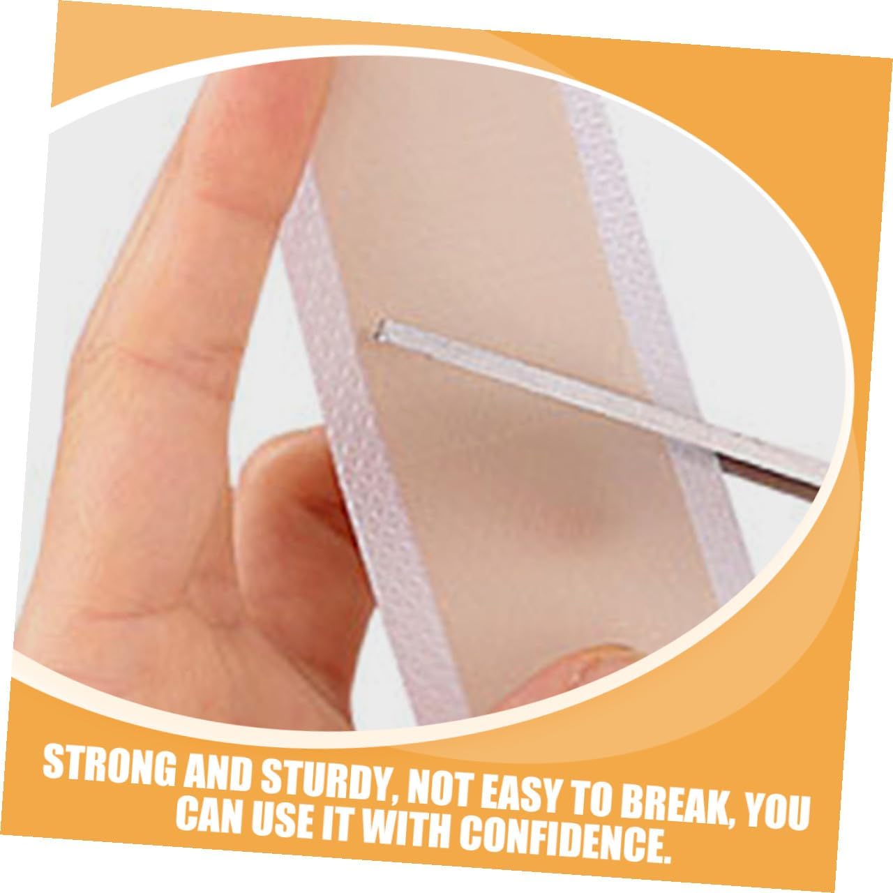 Cuttable Silicone Gel Scar Tape Roll, Beige Transparent
